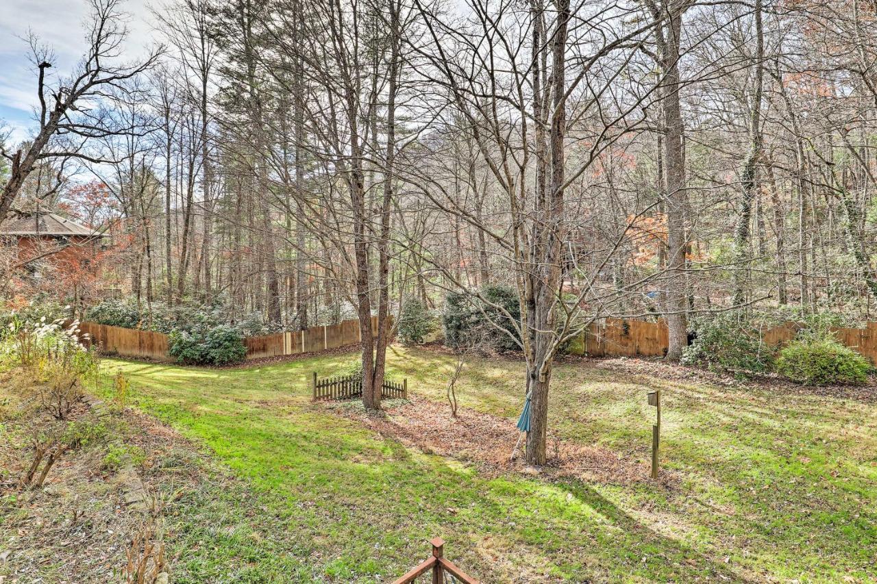 Asheville Mountain Getaway With Patio And Koi Pond! Exteriör bild